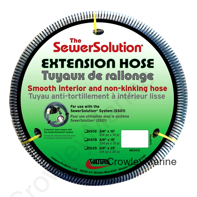 SEWERSOLUTION EXTENSION HOSE, 10' (RV0000672)