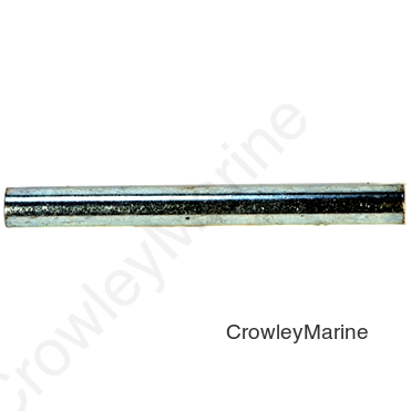 Marine Roller Shaft 5/8"x6 1/4", Zinc Plated (407020)