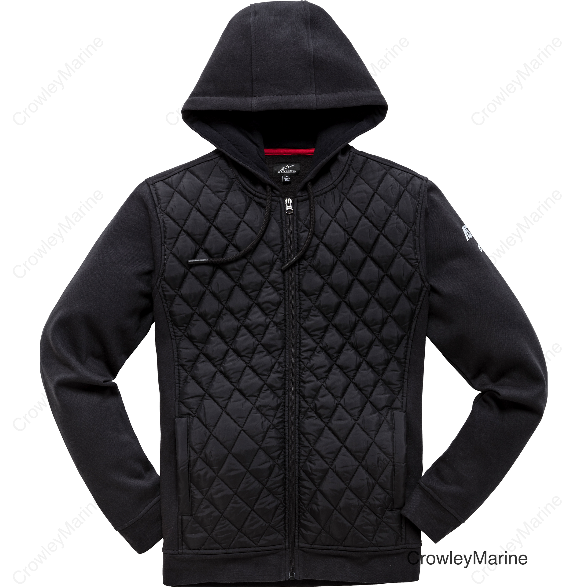 METHOD HYBRID FLEECE BLACK LG