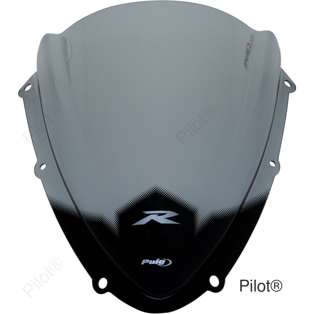 Race Windscreen - 13-3/4" - Smoke - GSXR