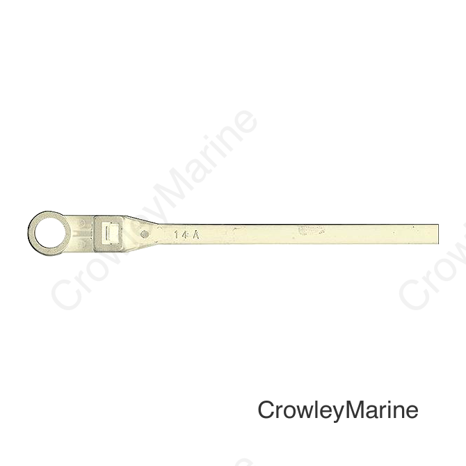 8" Nylon Mounting Cable Tie, 25 Pcs. Natural