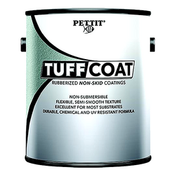 Pettit 3712TCSS5G Tuff Coat™ Rubberized Non-Skid Coating, Semi-Smooth Texture - Non Submersible, Light Gray Gal.