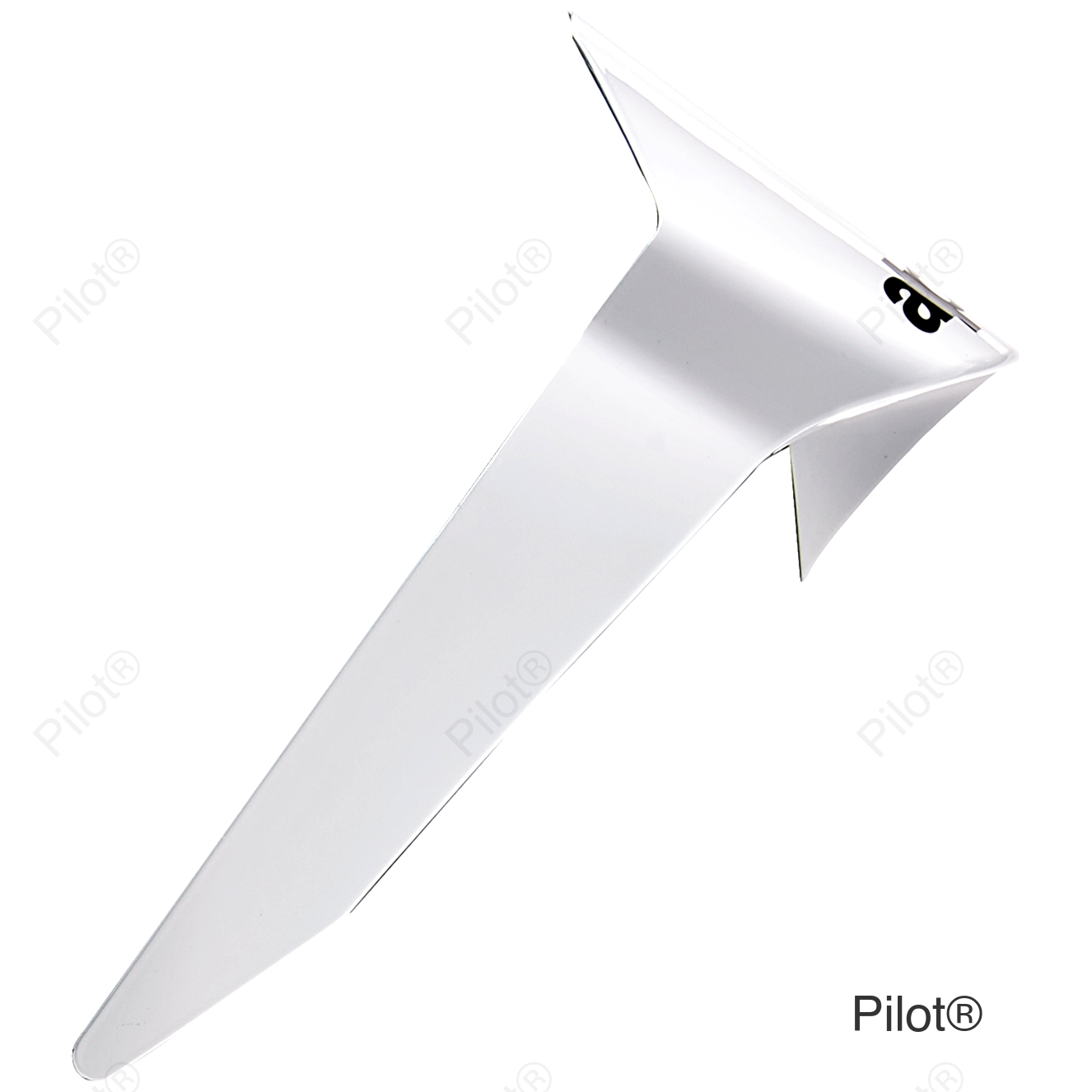 Supertech R10 Spoiler - Standard - Solid - Gloss White