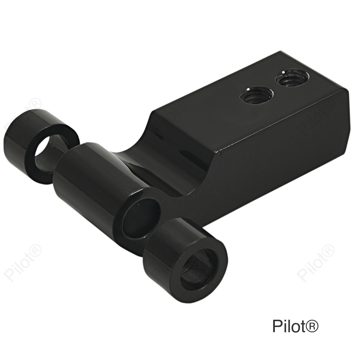 Headlight Mount Extension Block - Black