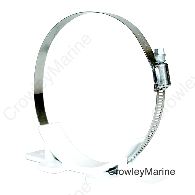 Valterra A040160 Adjustable Sliding Saddle, White