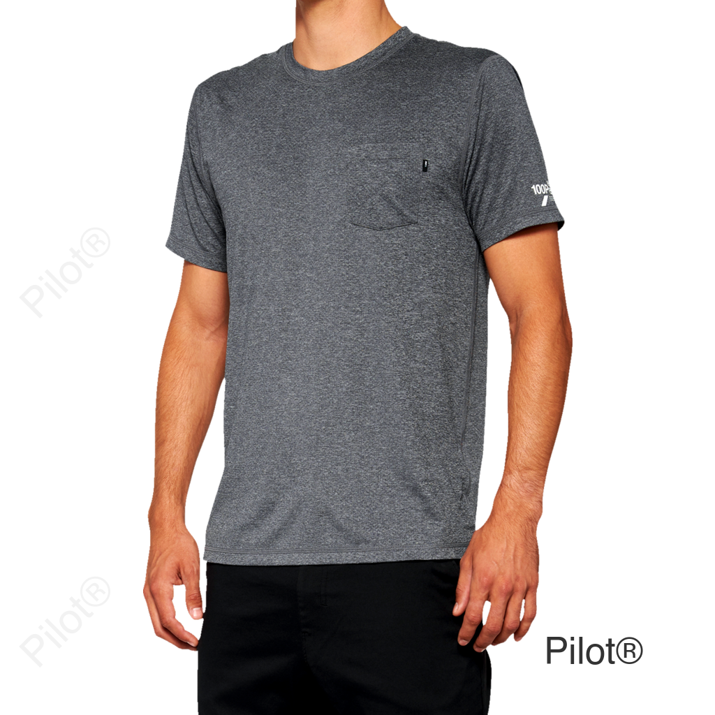 Mission Athletic T-Shirt - Charcoal - Medium