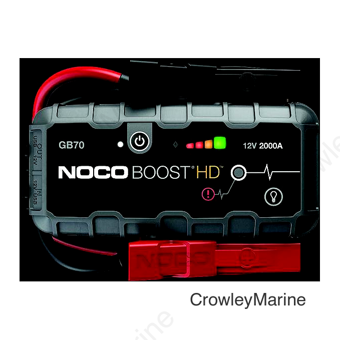 Genius GB70 Lithium Ion Jump Starter, 2000 Amps