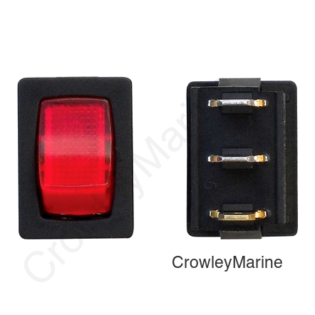 12V MINI ILLUMINATED BLK/