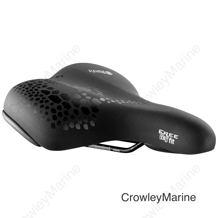 Selle Royal Freeway Fit Saddle - Steel Black Relaxed