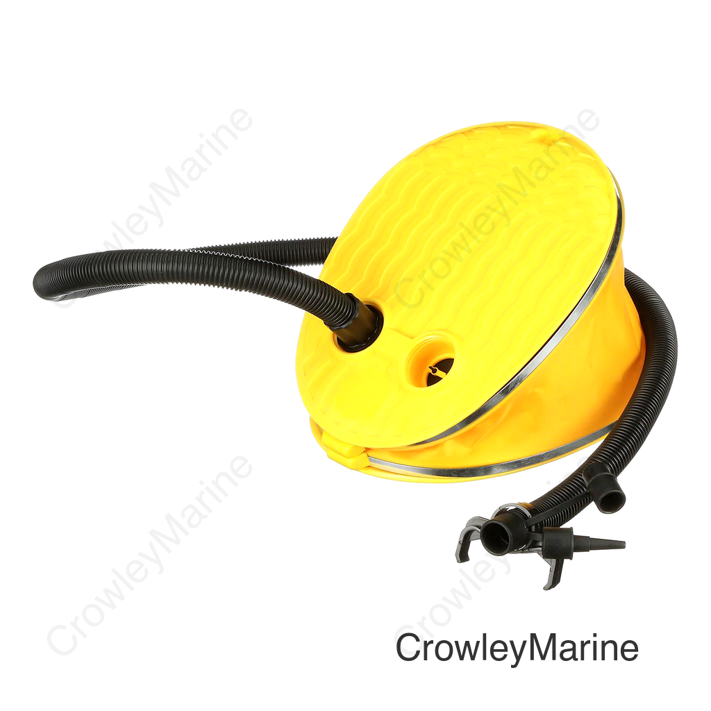 Seachoice Foot Operated Air Pump, Includes 4.5 Ft. Hose, 1/2 Liter Per Stroke