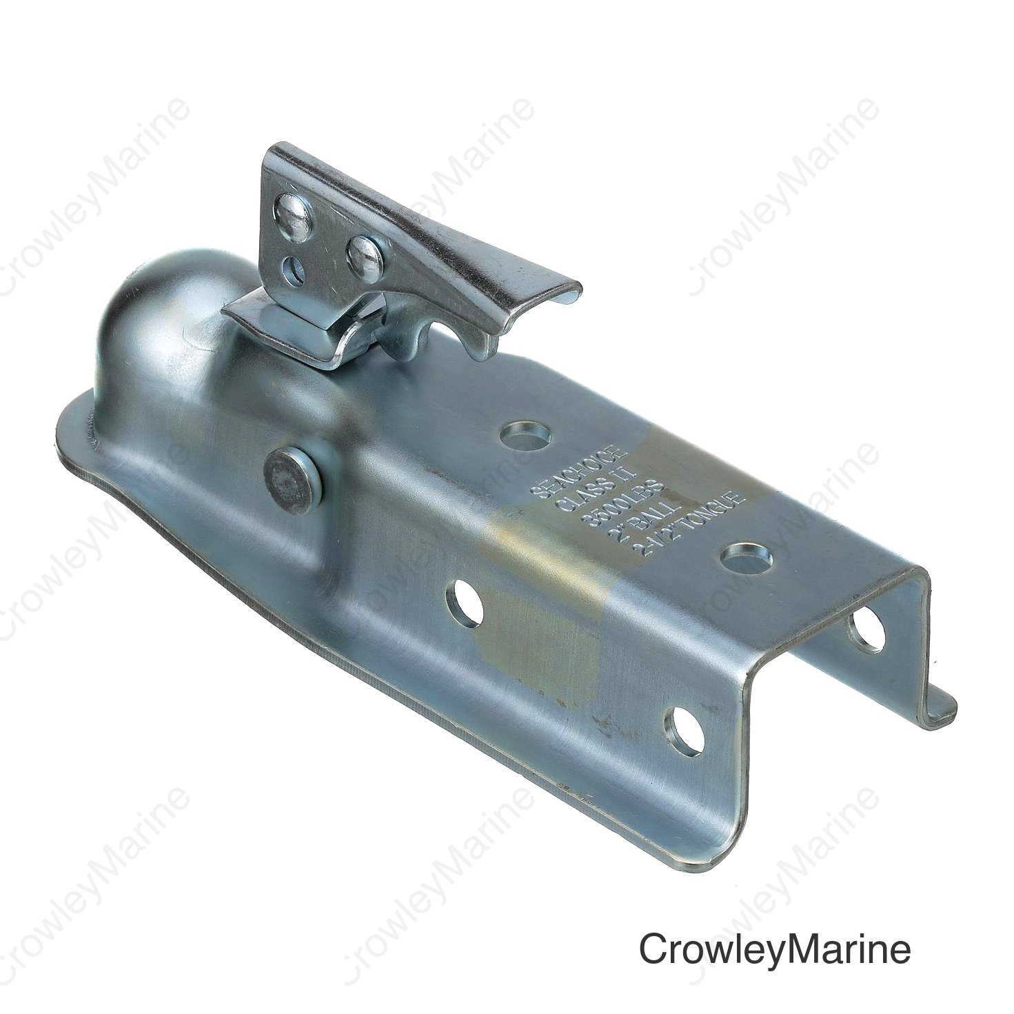 Seachoice Trailer Coupler, 2-1/2 in. Straight Tongue, 2 in. Ball
