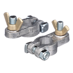 Seachoice Boat Battery Terminal Set w/ Wing Nuts, Includes Positive and Negative Terminals thumbnail-3