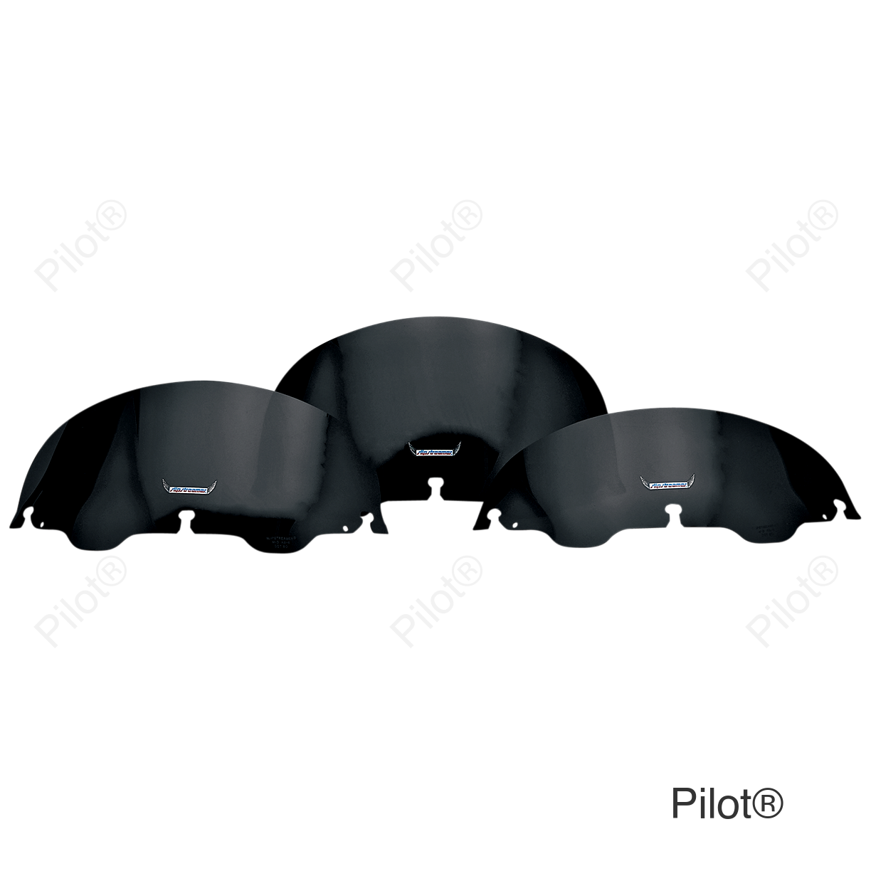 Windshield - 10" - Dark Smoke - FLHT/X