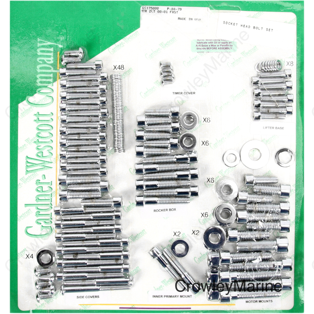 MOTOR BOLT SET 00-06 ST