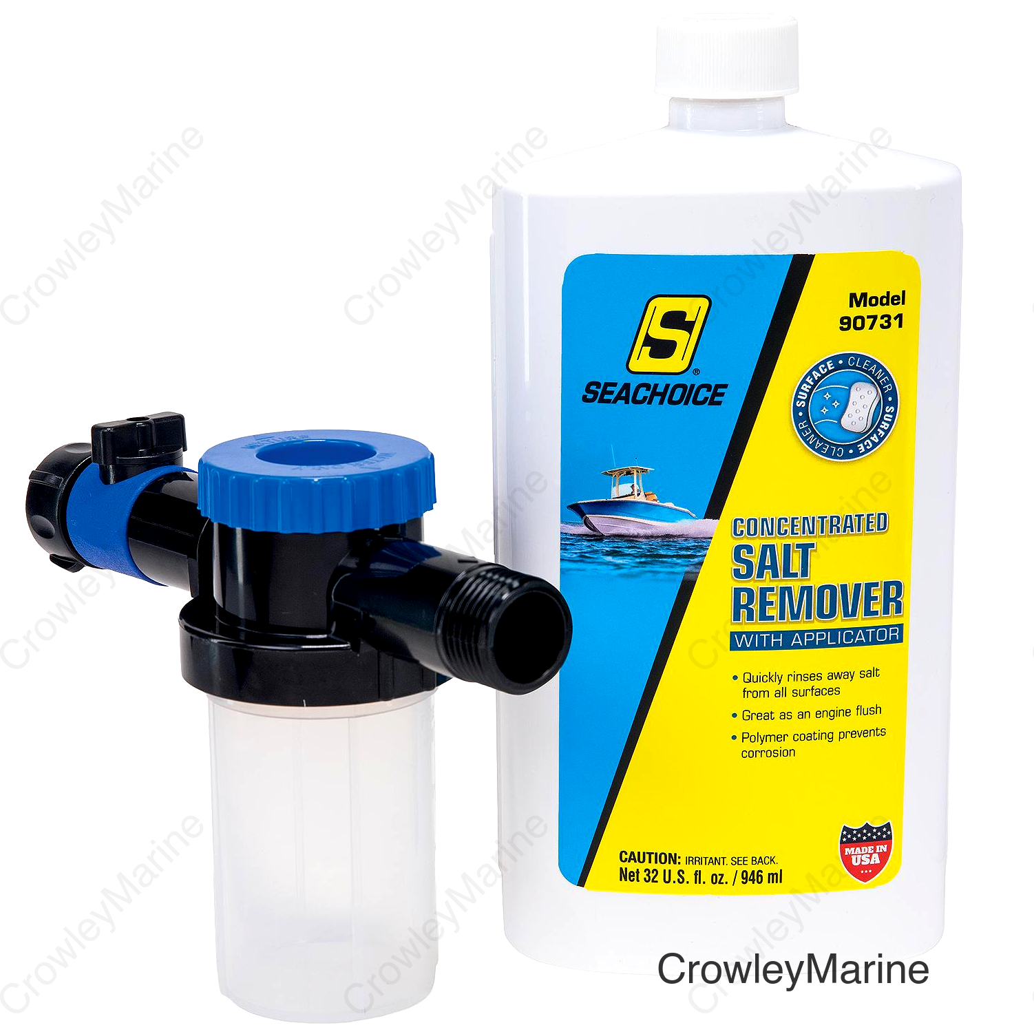 Seachoice 90731 Salt Remover With PTEF® 32 oz. Kit w/ applicator