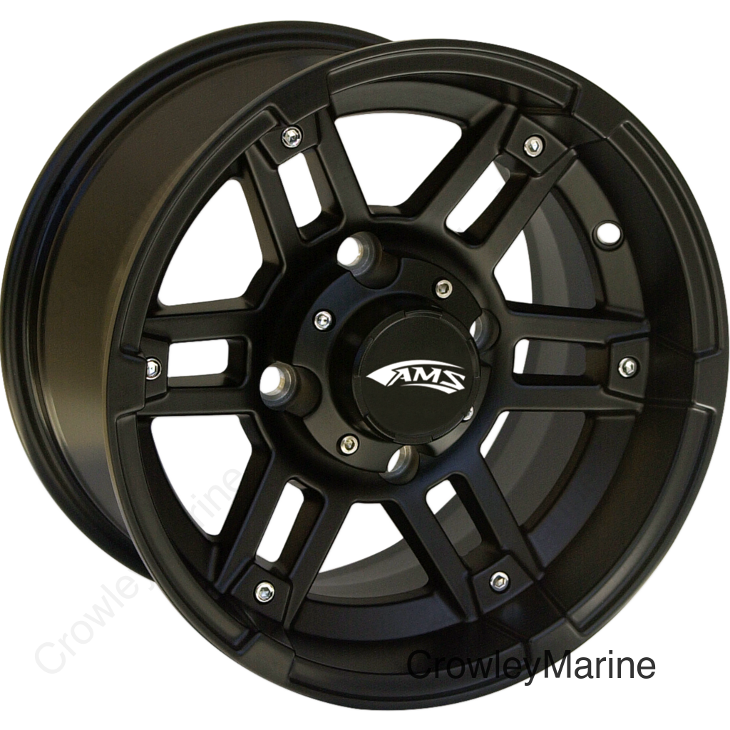 Wheel - Roll'n 104 - Front/Rear - Black - 12x7 - 4/110 - 5+2