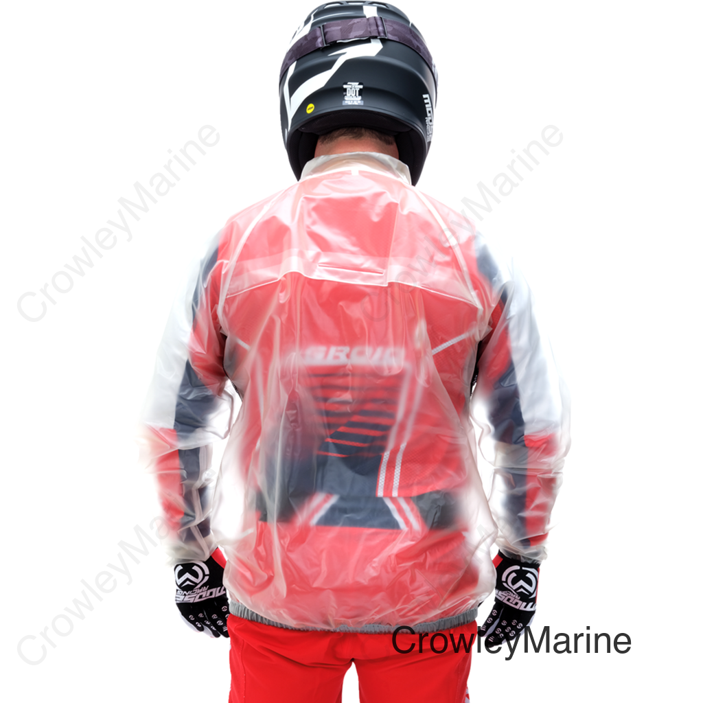 JACKET RAIN CLEAR 3XL