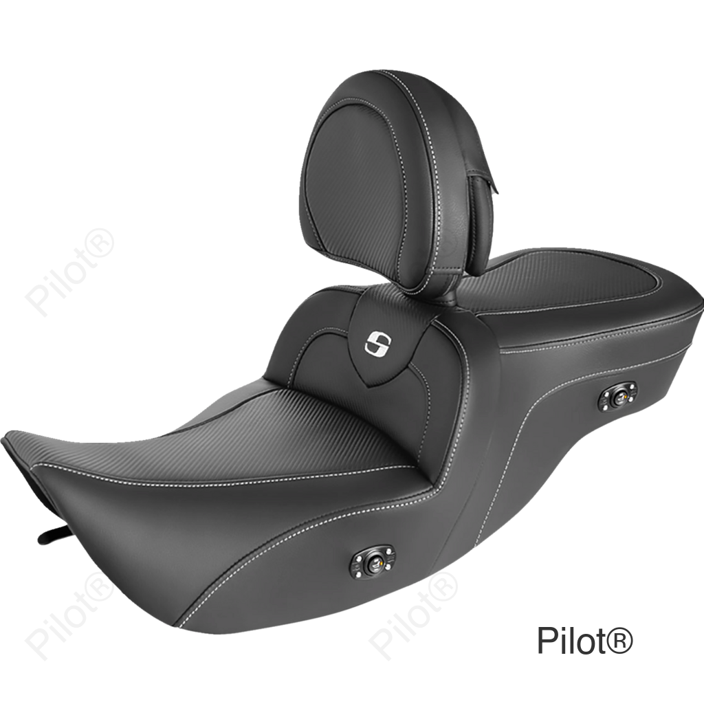 Heated Roadsofa™ Seat - Carbon Fiber - w/ Backrest