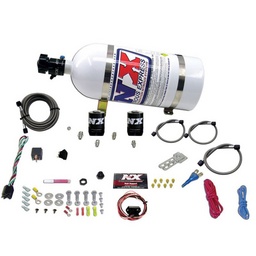 Nitrous Express Universal Fly By Wire Single Nozzle Nitrous Kit w/10lb Bottle (Incl TPS Switch) thumbnail-1