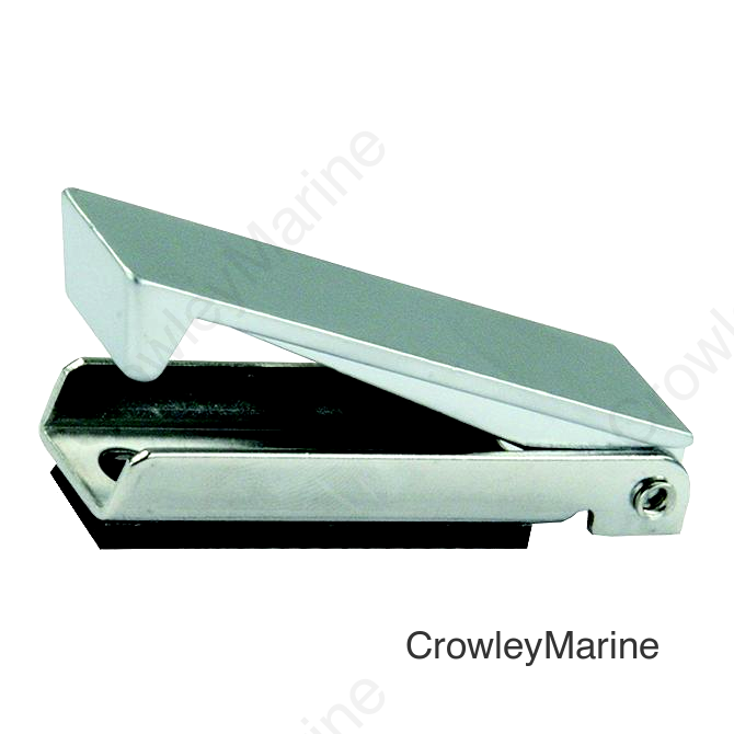 JR Products Square Baggage Door Catch, Stainless Steel, 2/pk