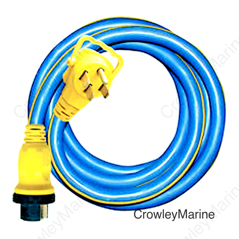 AP Products Power & Lighting 50A Locking E-Zeegrip Extension Cord, 25'