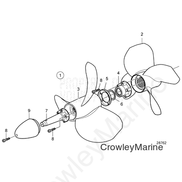 Propeller(V2) - Volvo Penta (22059612)