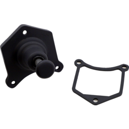 Solenoid End Cover - Starter Buttons - Black thumbnail-0