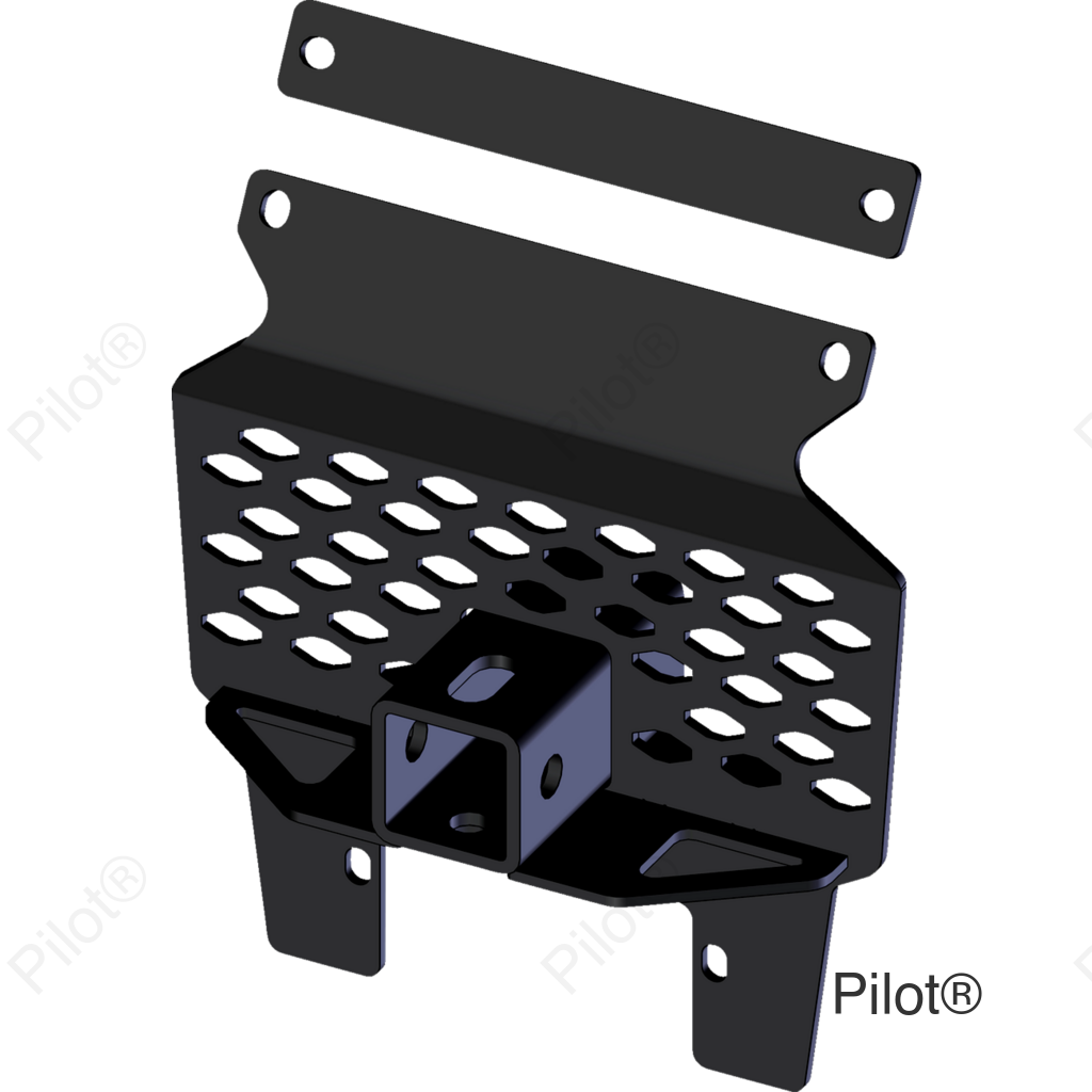 Hitch - Front Receiver - 2" - Honda Pioneer