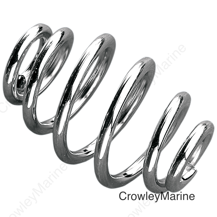 3" CHROME SEAT SPRING