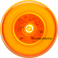 Optronics LED GloLight Amber Marker/Clearance Light - 2.5" Round, 9 Diodes, Waterproof, Grommet Mount (451893)