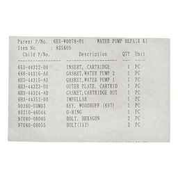 Water Pump Repair Kit thumbnail-19