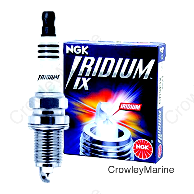 NGK Iridium IX Spark Plugs, BR9EIXSOLID #3089 4/Pack