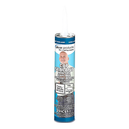 Dicor 351CST1 Clear Cap Sealant, 10 oz., Tan