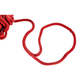 Seachoice Double-Braid Nylon Dock Line w/ Eye Splice, Pre-Shrunk, Heat Stabilized, 1/2 In. X 15 Ft., Red thumbnail-1
