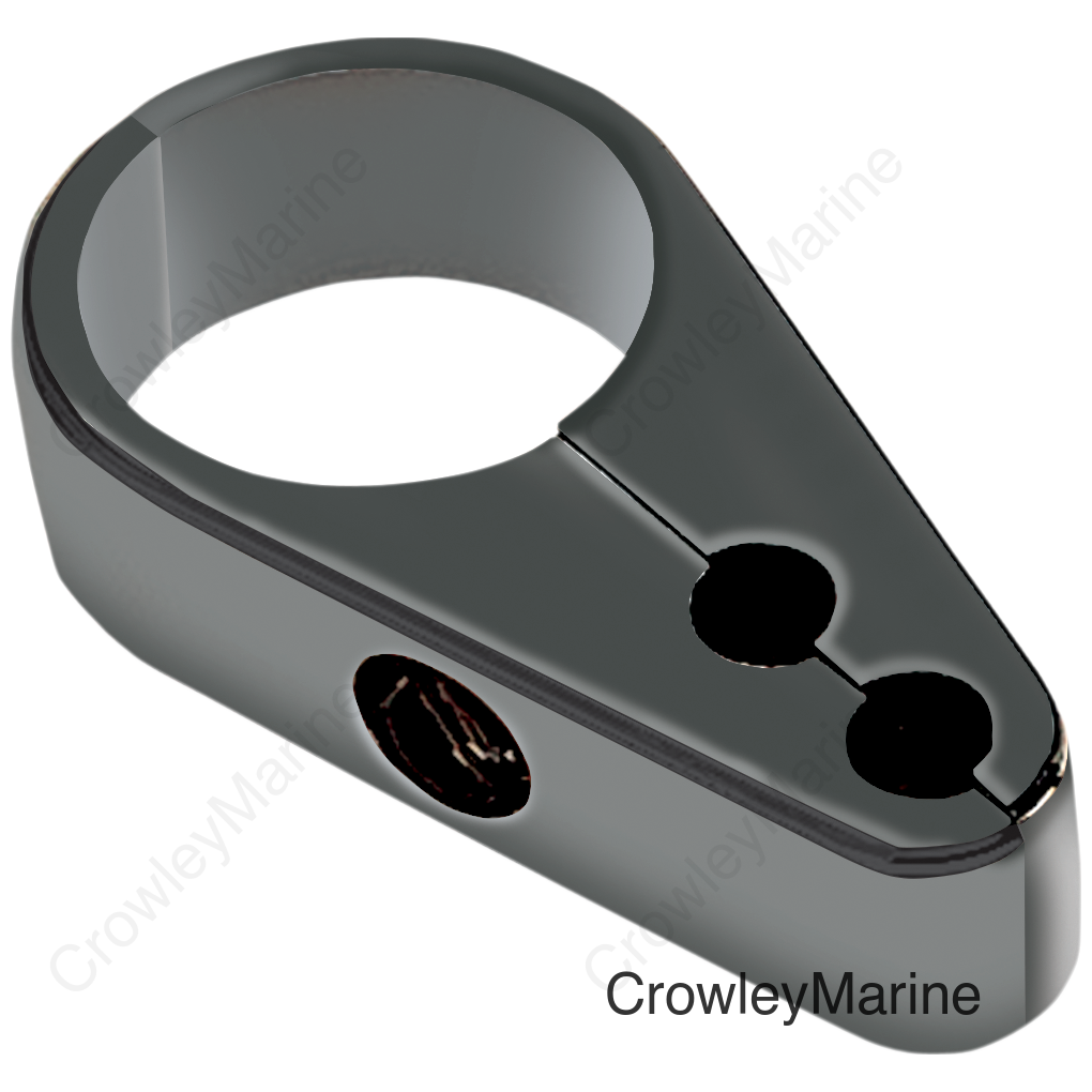 CLAMP 1.25" THR/IDL BLK