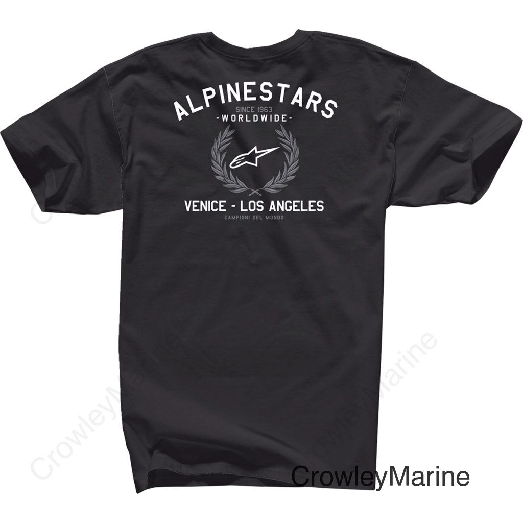 Wreath T-Shirt - Black - 2XL