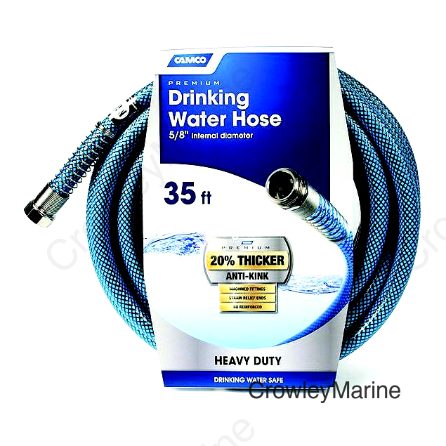 Camco 22843 Heavy Duty 35' Premium RV Drinking Water Hose