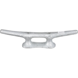 Seachoice Open Base Dock Cleat, Galvanized Gray Iron, 12 In. thumbnail-4