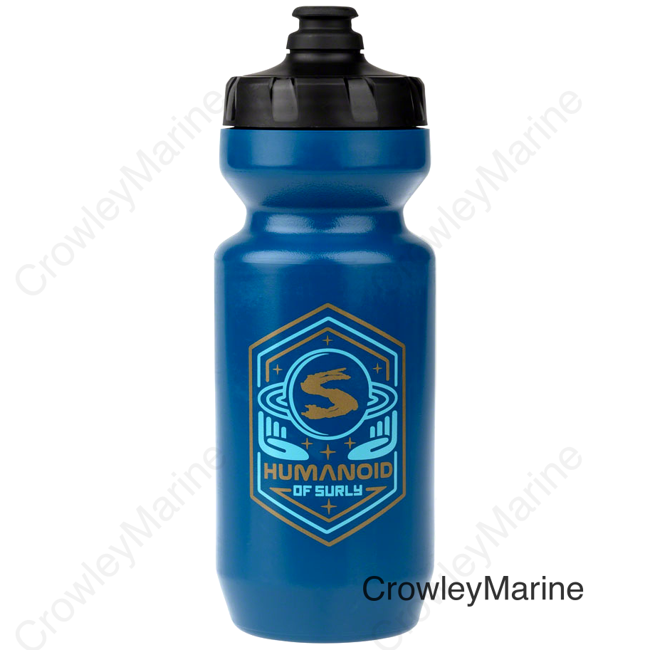 Surly Humanoid Purist Non-Insulated Water Bottle - Tide/Black 22oz