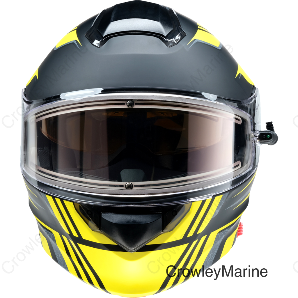 HLMT SOL FIRST TRK BK/HI-VIZ XL