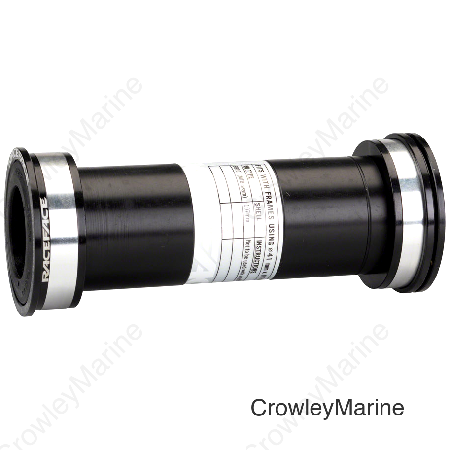 RaceFace EXI BB124 Bottom Bracket: 41mm ID x 124mm Shell x 24mm Spindle Double Row Bearing External Seal