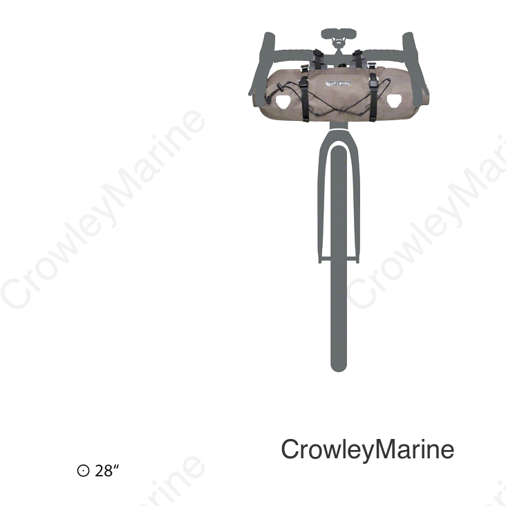 Ortlieb Handlebar Pack - 15 Liter Dark Sand