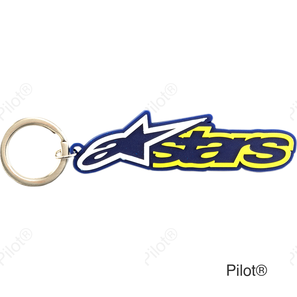 Key Fob - Blaze - Blue/Yellow