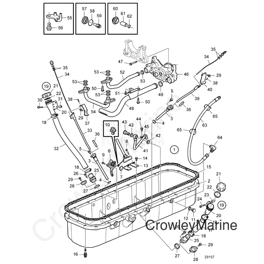 Elbow Nipple(V2) - Volvo Penta (4881246)