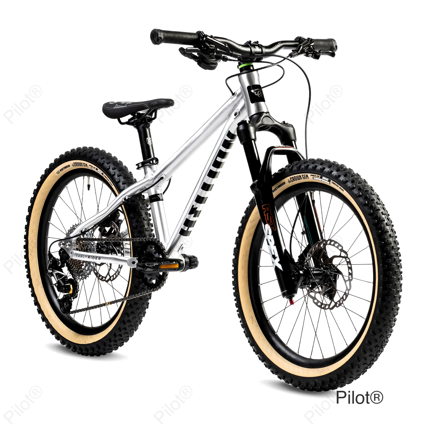 Hellion 20 - Brushed Aluminium