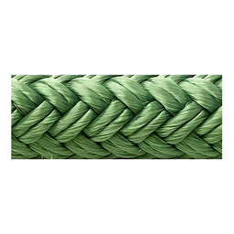 Seachoice Double-Braid Nylon Dock Line w/ Eye Splice, Pre-Shrunk, Heat Stabilized, 1/2 In. x 15 Ft., Forest Green thumbnail-0