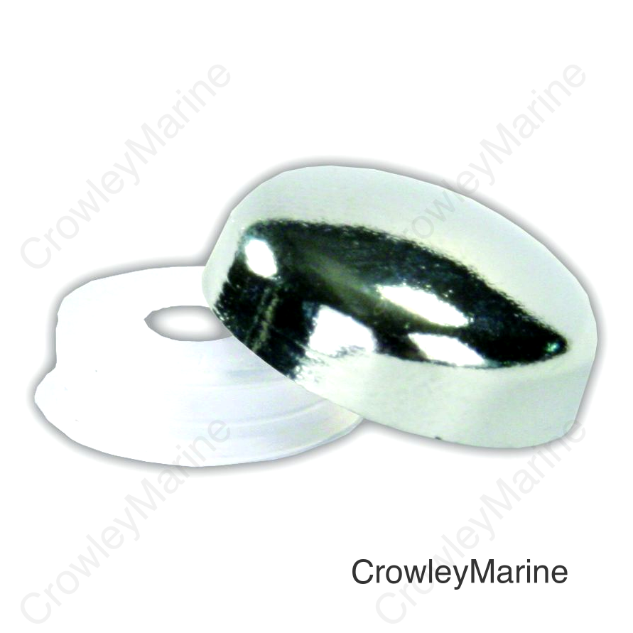 SCREW COVERS  CHROME