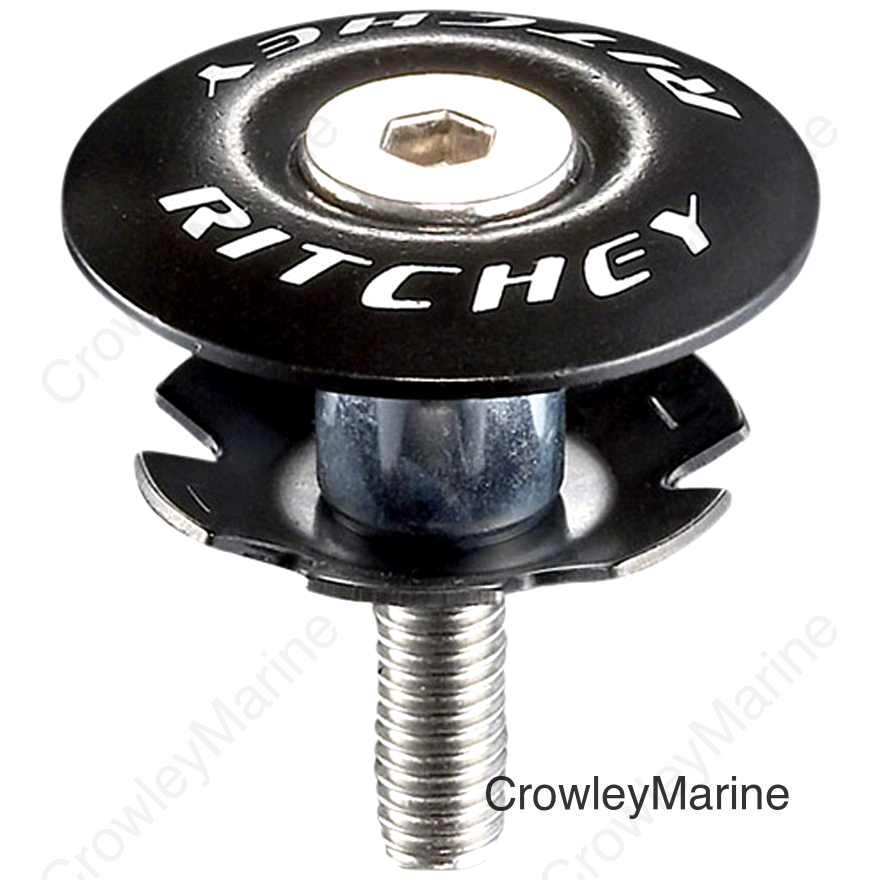 Ritchey Comp Headset Top Cap - 1-1/8 Black