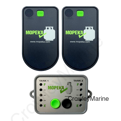 LP Tank Check Dual Sensor w/Monitor Kit; Bluetooth sensor allows a fuel level check from your smartphone or device (RV0000162)
