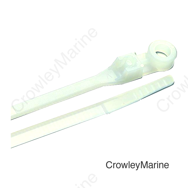 Ancor Mounting Cable Ties, Natural